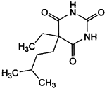 苯巴比妥的化学结构为